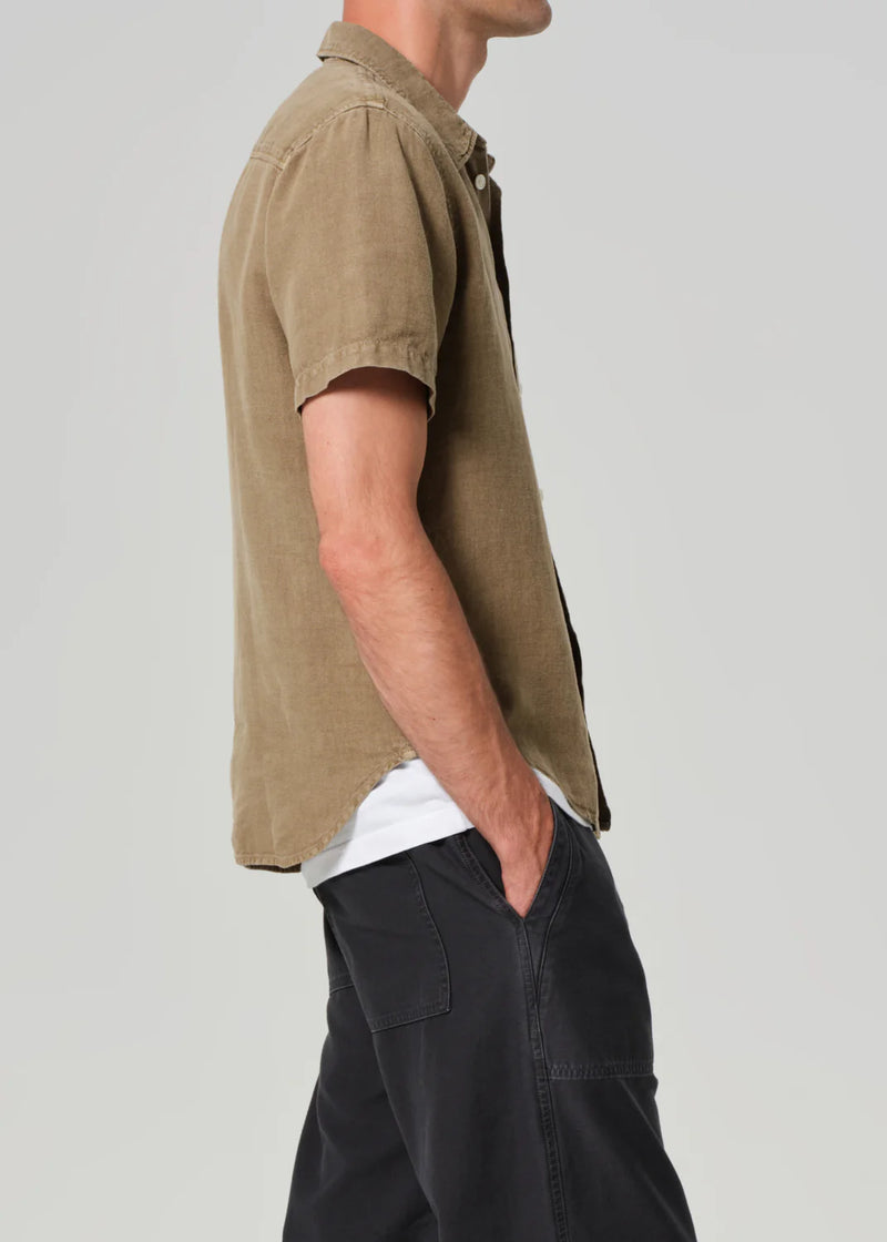 Cairo Short Sleeve Shirt in Linen