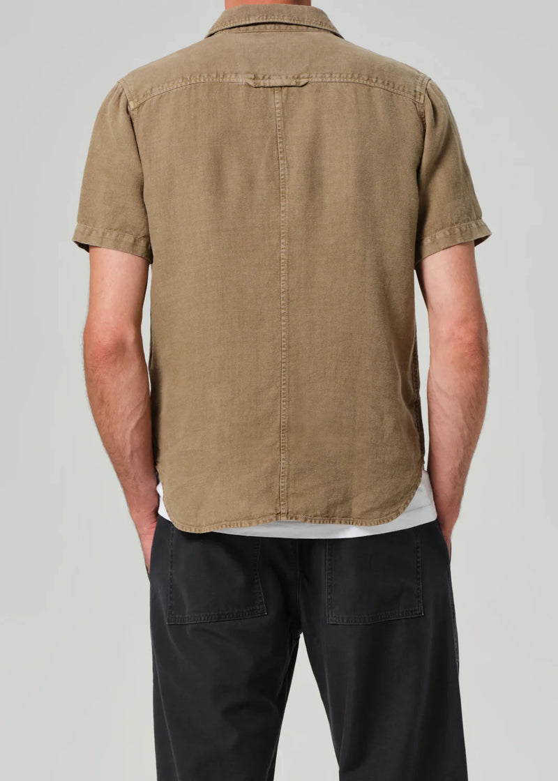 Cairo Short Sleeve Shirt in Linen