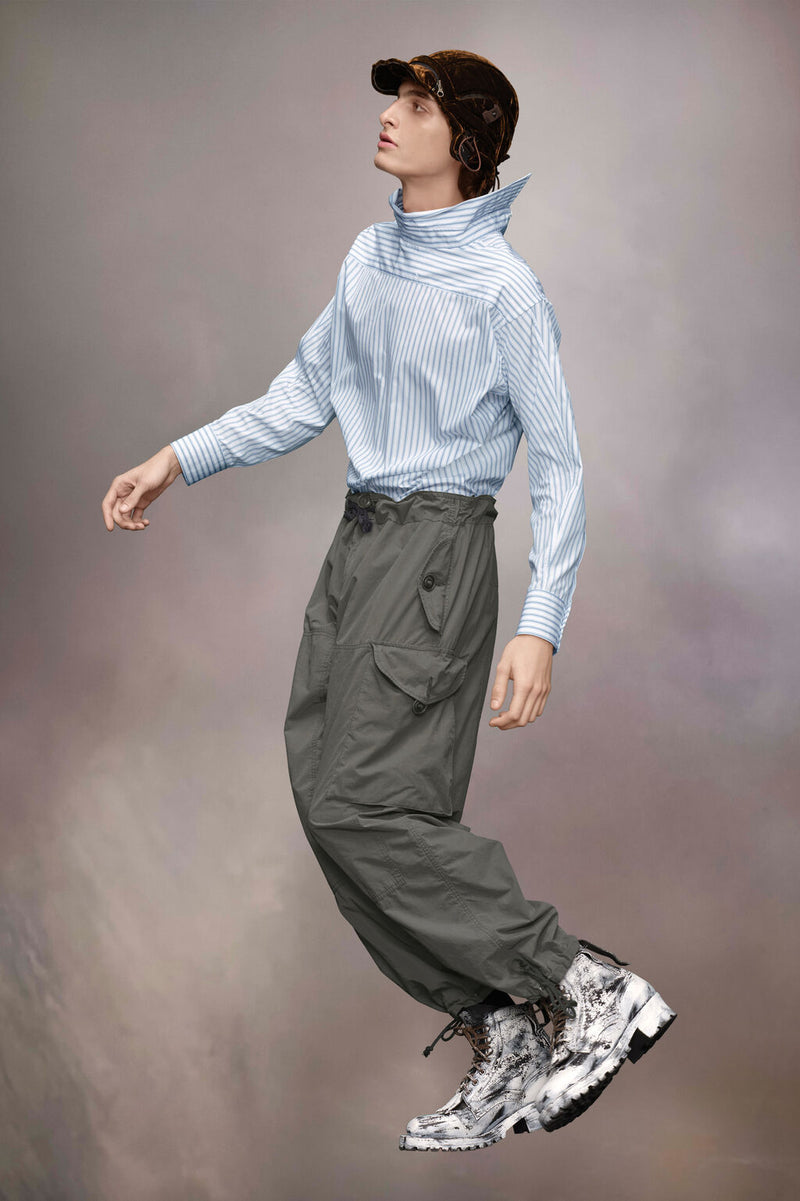 Stripe Cotton Shirt