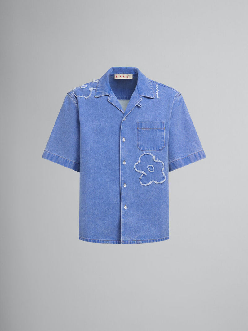 Bowling Shirt with Dillies Patch Details