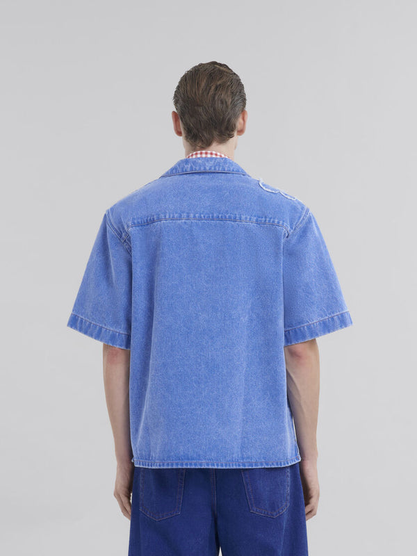 Bowling Shirt with Dillies Patch Details