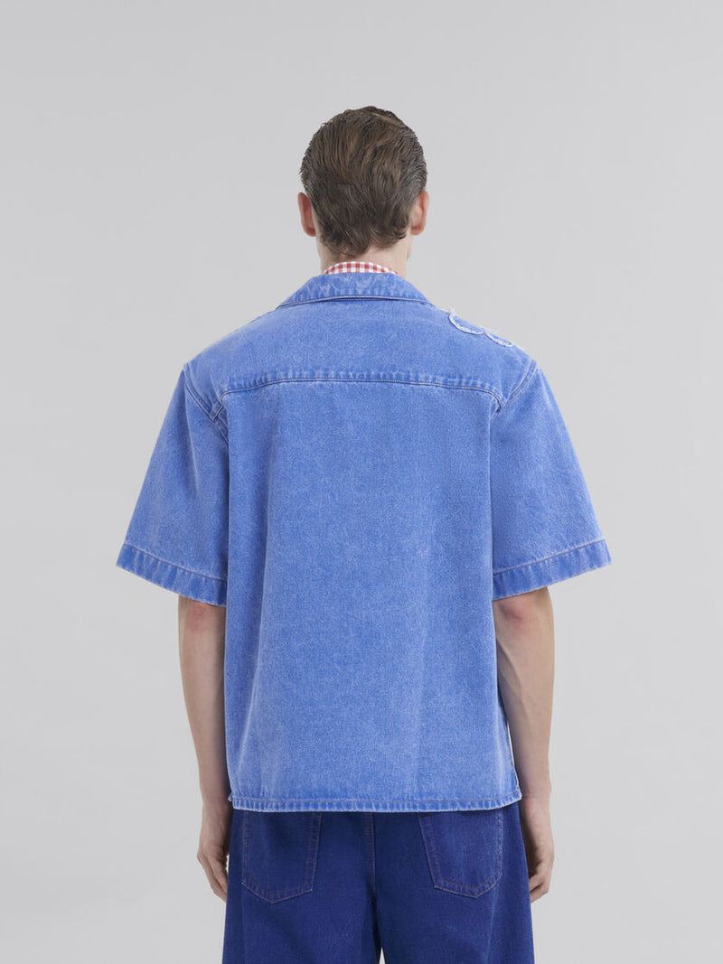 Bowling Shirt with Dillies Patch Details