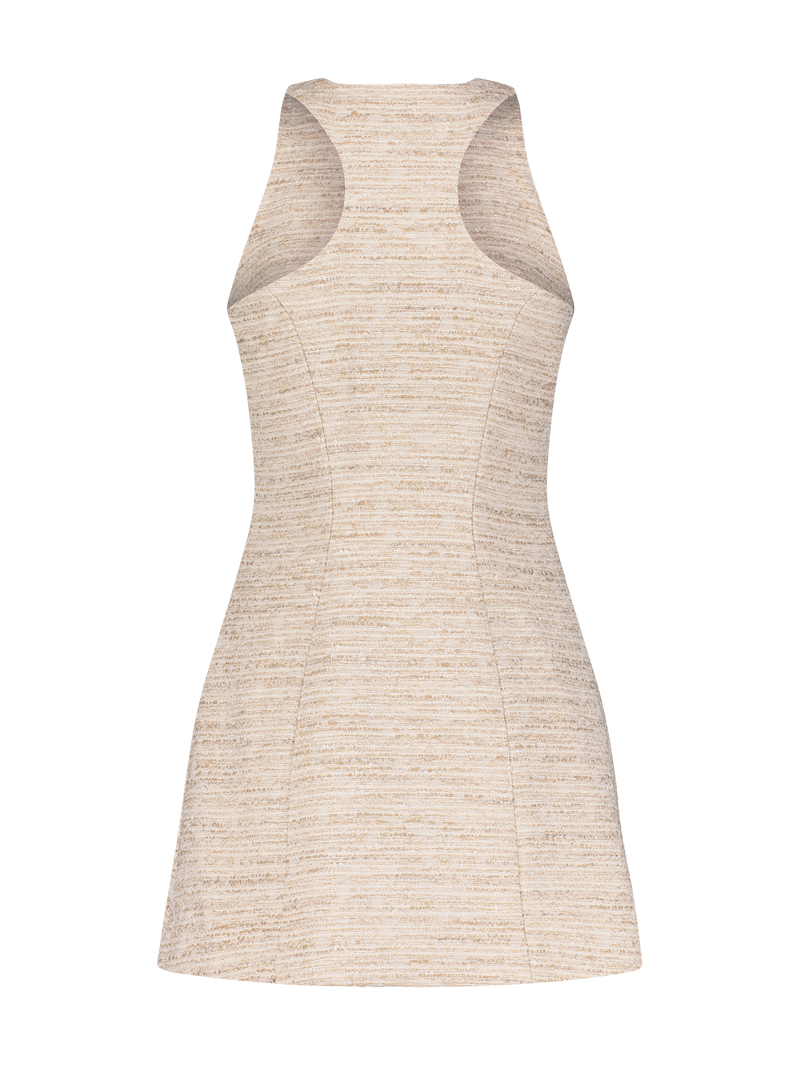 tweed vest mini dress rag & bone Navy & White Slade Minidress