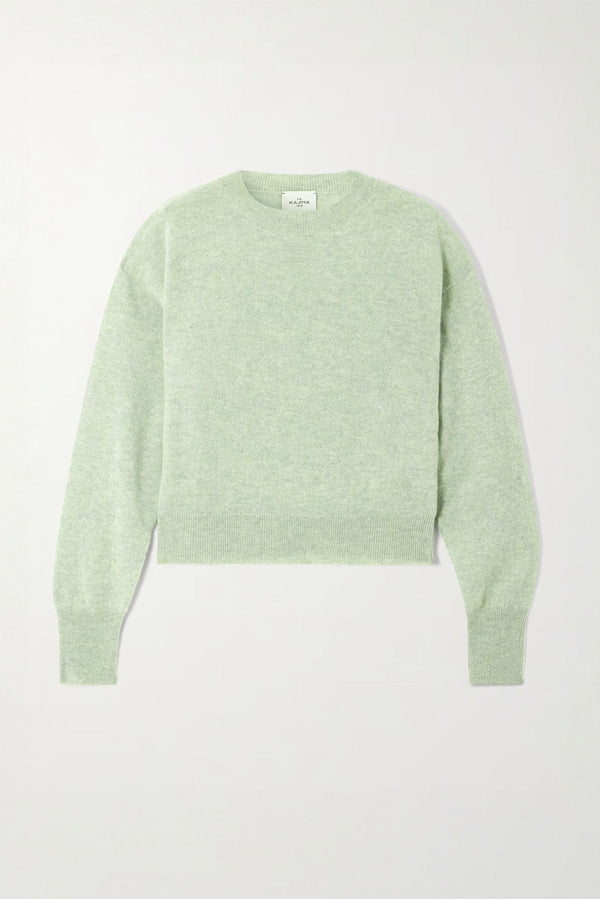 Menorca Round Neck Sweater Sauge