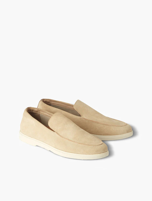 Miguel Suede Loafers Sand