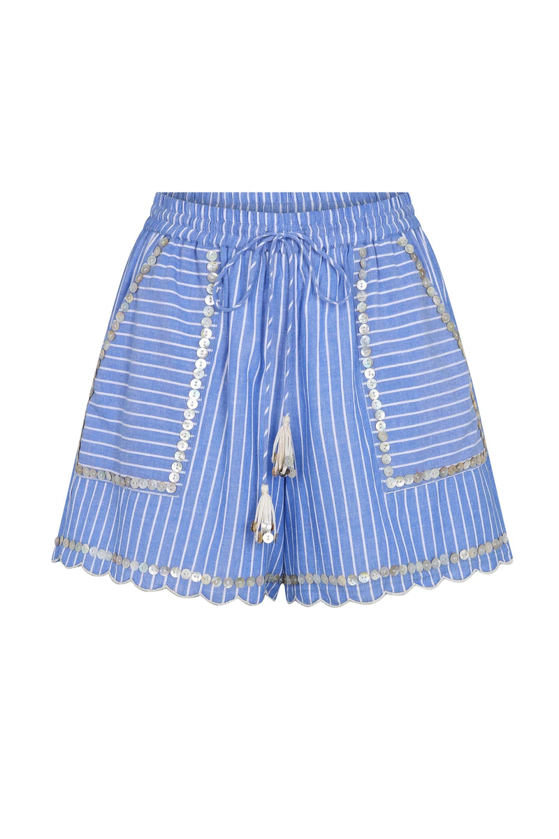 Moni Shorts Blue Stripes