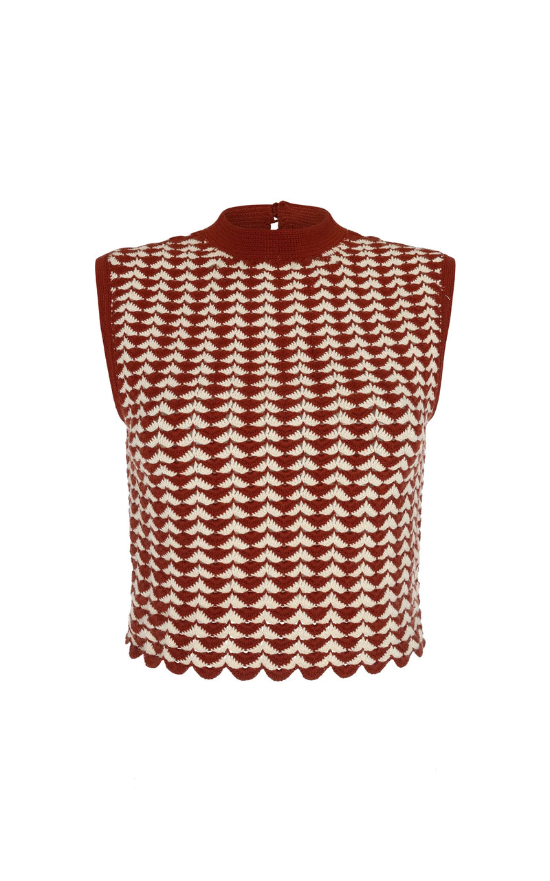 Motupe Crochet Top