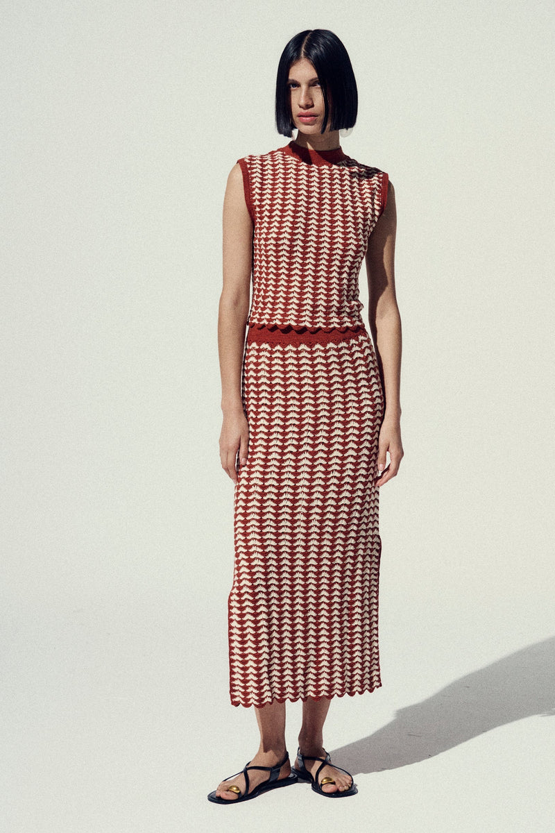 Motupe Crochet Skirt