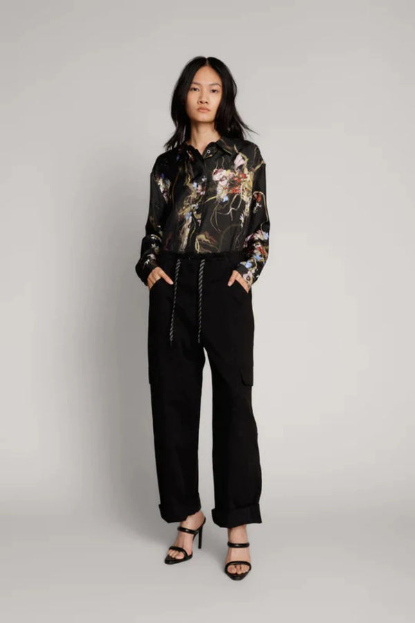 Aseia Silk Short Shirt