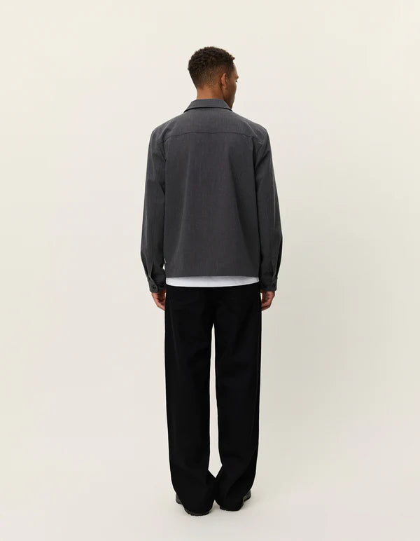 Marseille Textured Dark Grey Mélange