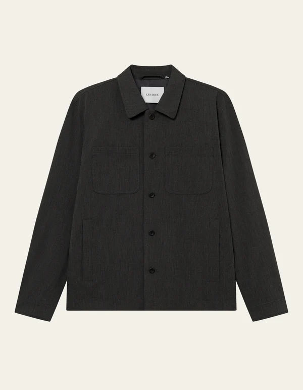 Marseille Textured Dark Grey Mélange