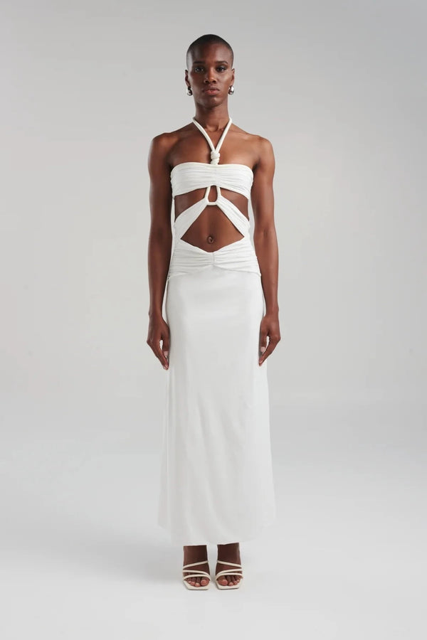 Migramah Body Dress Off White