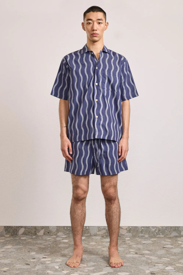 Cassio Cotton Pajama SS Shirt