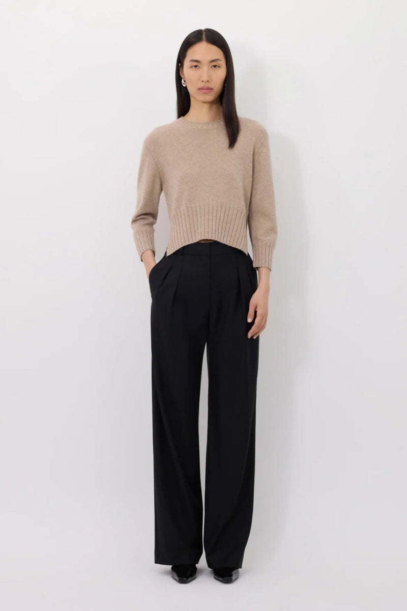 Mora LDS Cropped Cashmere Sweater