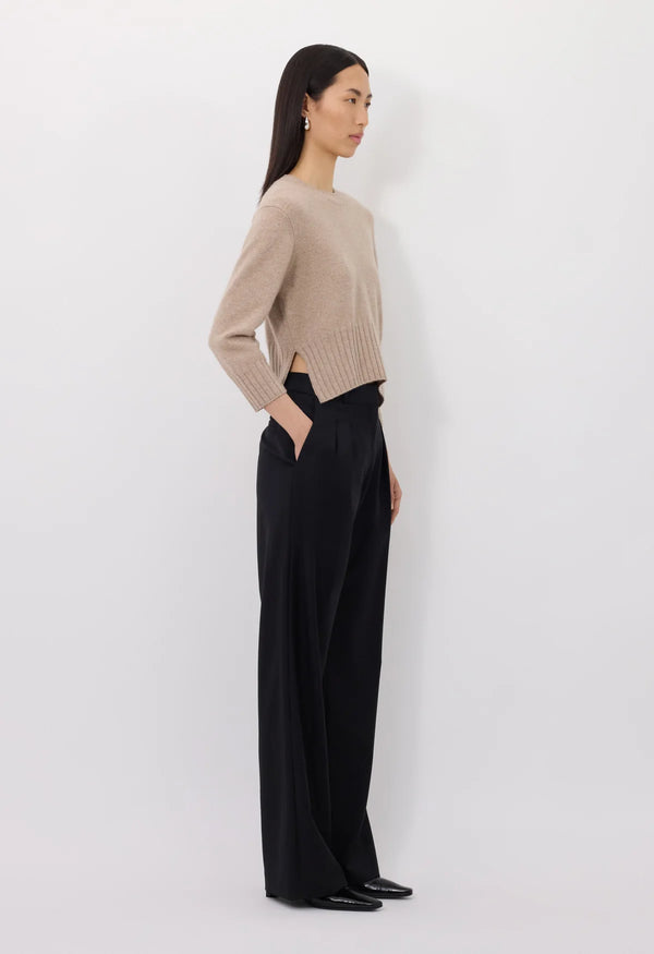 Mora LDS Cropped Cashmere Sweater