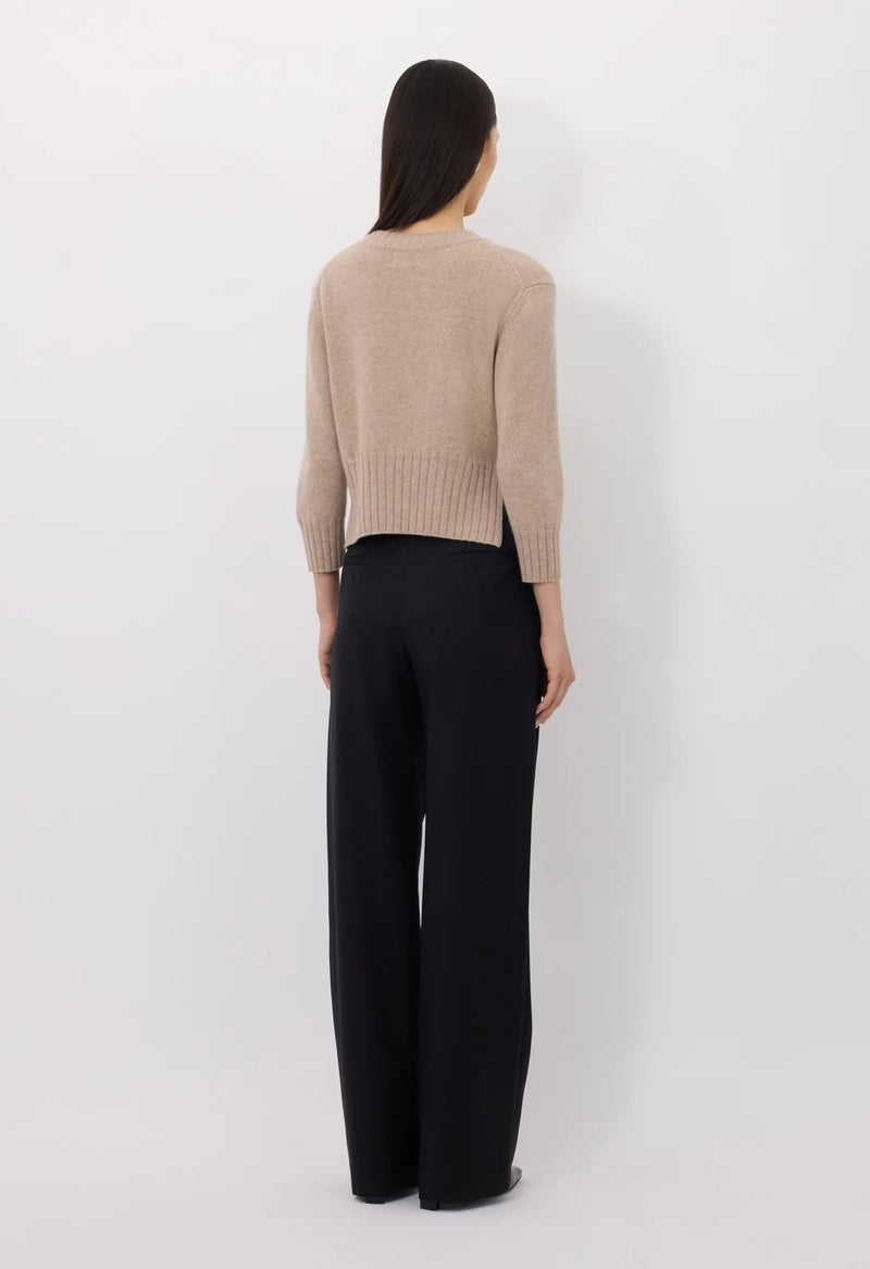 Mora LDS Cropped Cashmere Sweater