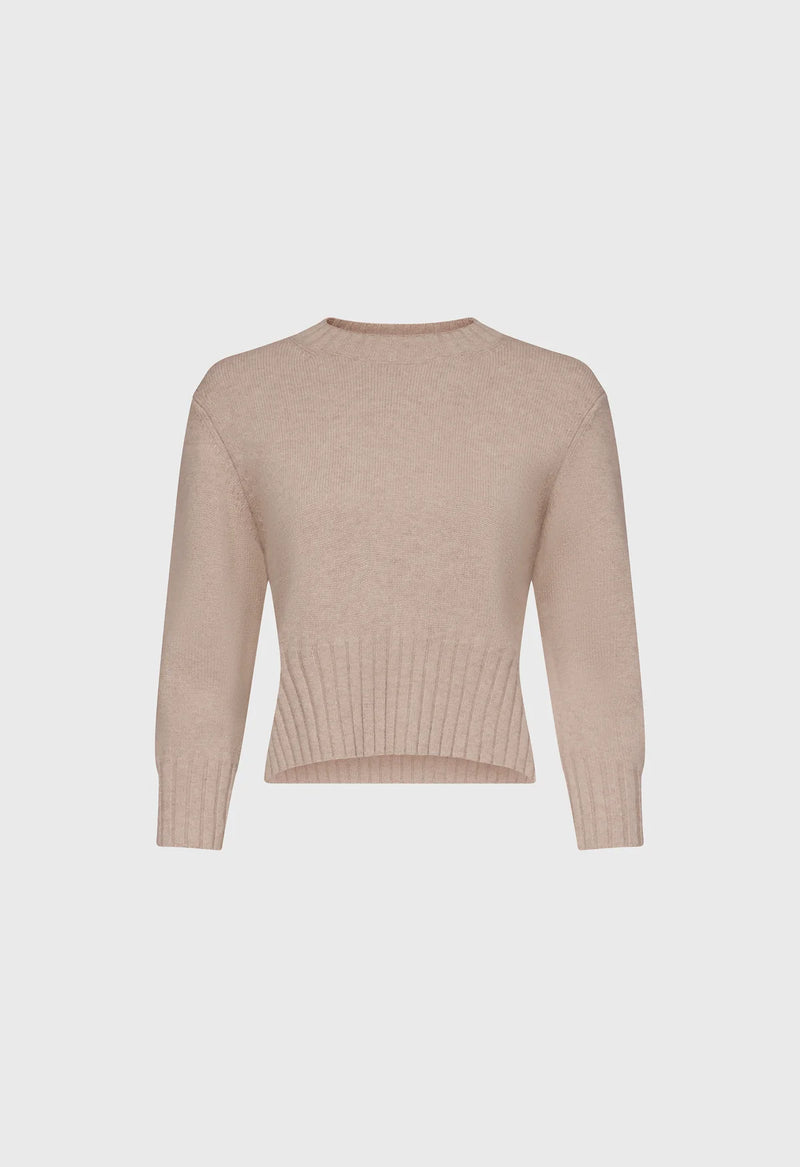 Mora LDS Cropped Cashmere Sweater
