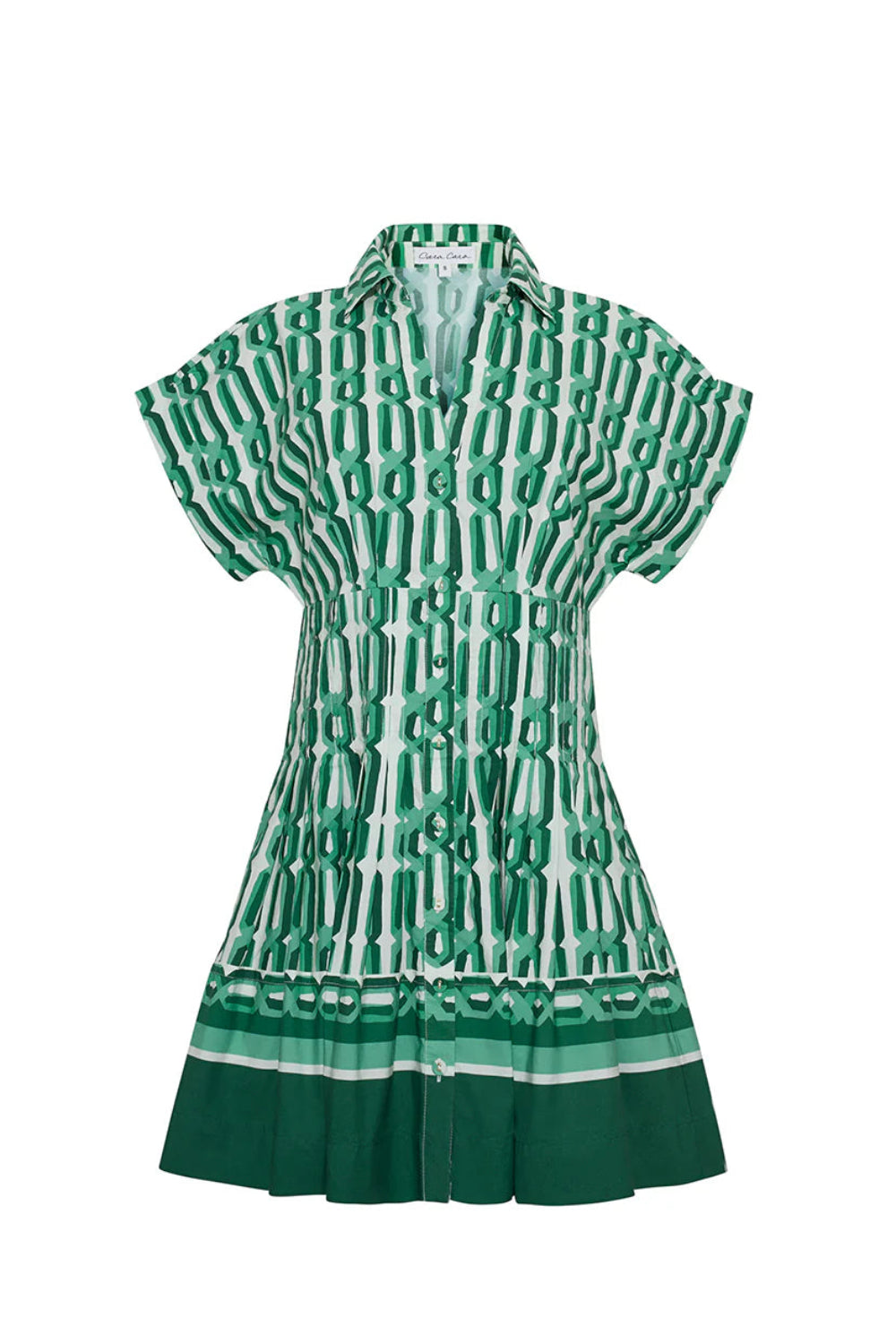 cara cara dress green Julie Midi Dress in Cotton main image 0