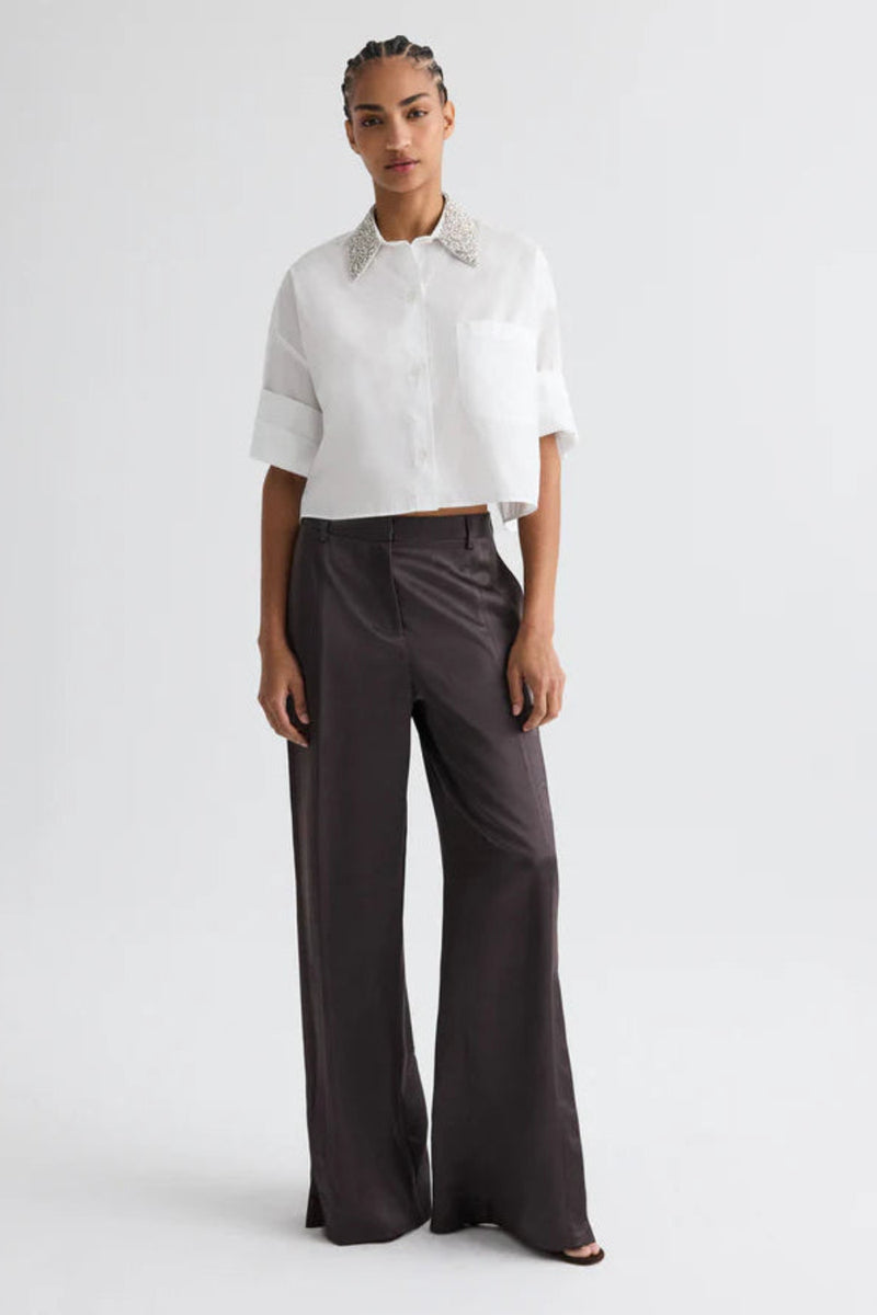 Next Ex with Crystal Collar White