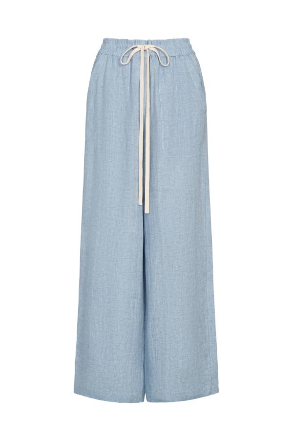 Main St. Pant in Washed Hemp Denim