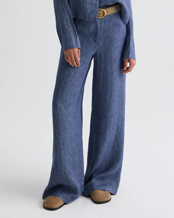 Dylan Pant in Washed Hemp Denim