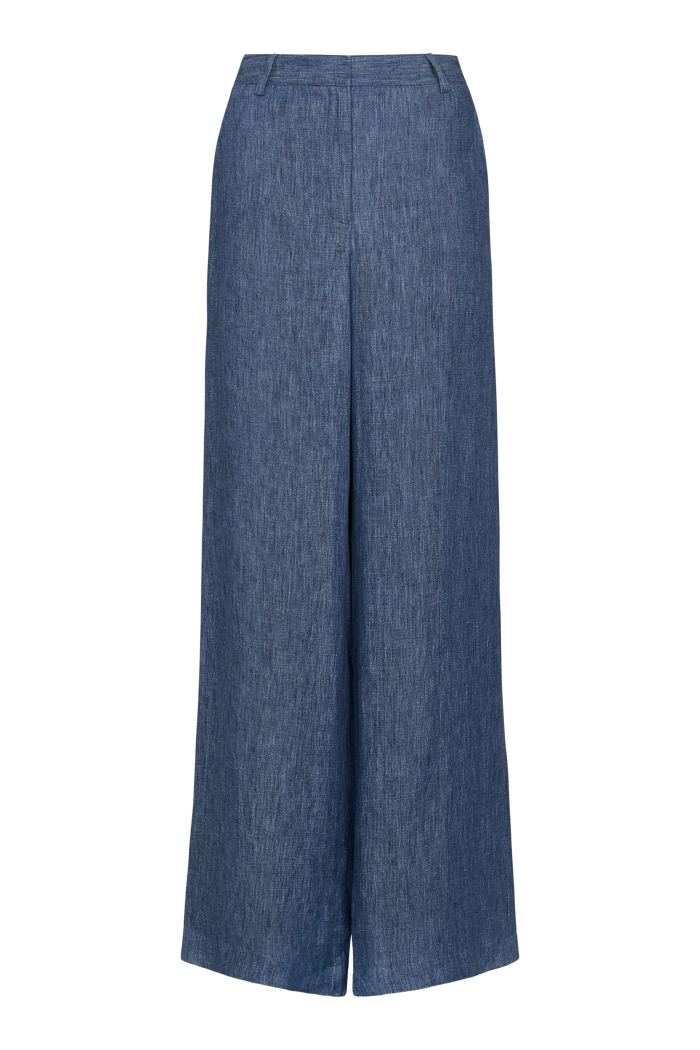 Dylan Pant in Washed Hemp Denim