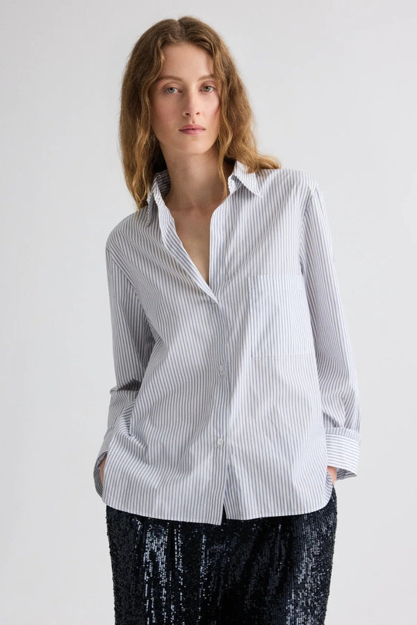 Next Morning Shirt Midnight-White