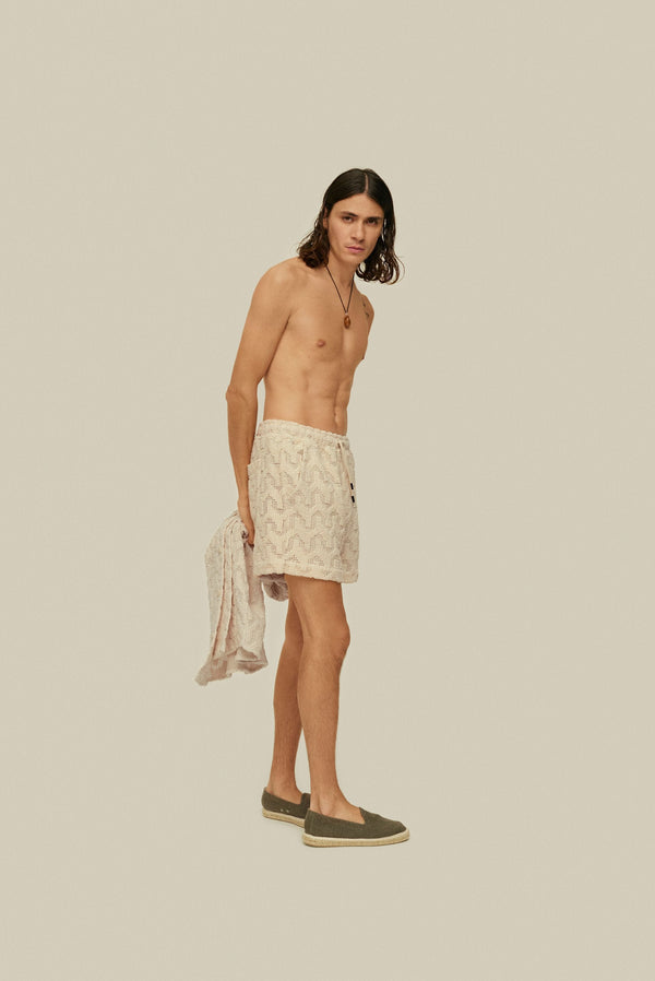 Atlas Crochet Shorts