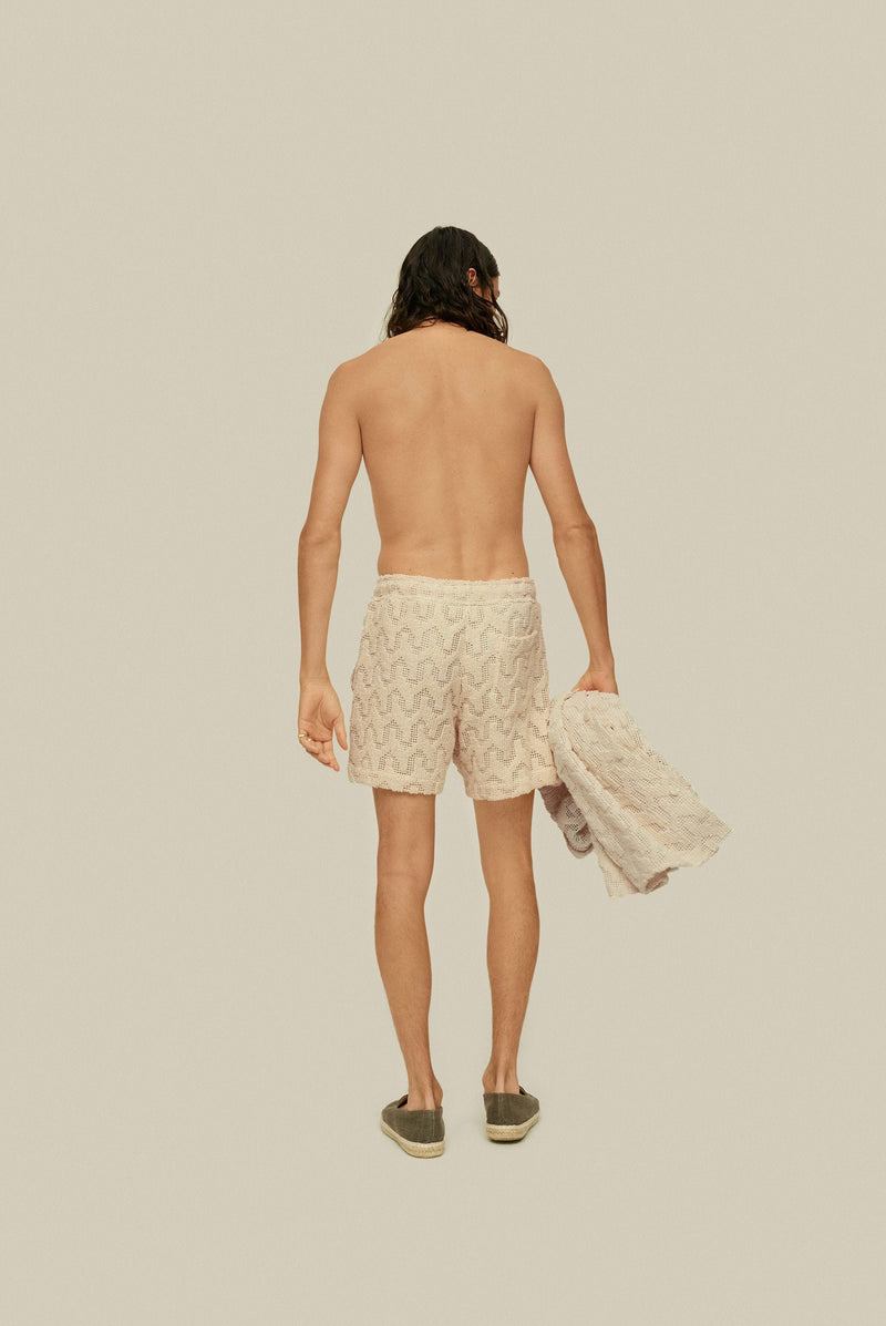 Atlas Crochet Shorts