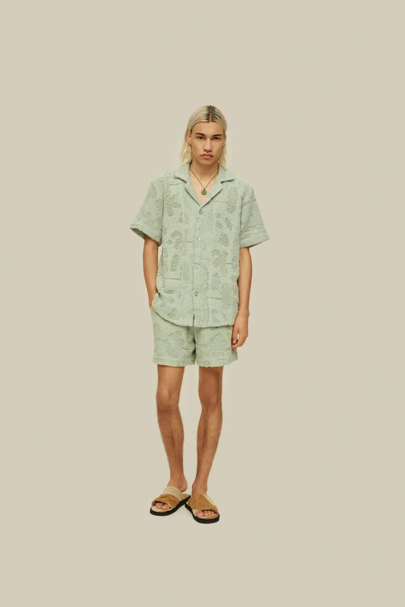 Galbanum Cuba Crochet Shirt
