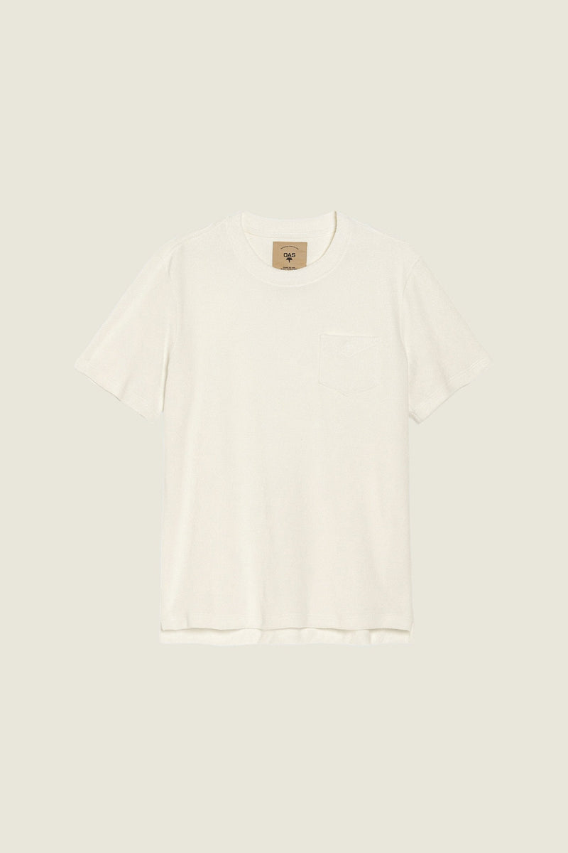 Solid Terry Tee White