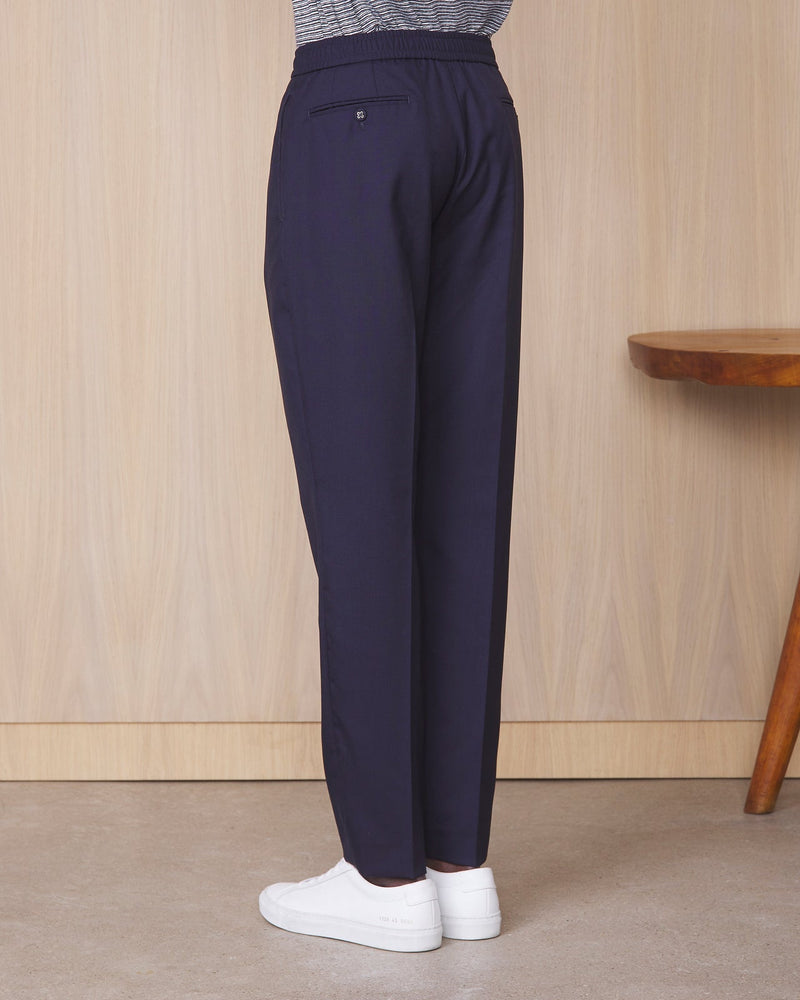 Drew Pants Italian Fresco Wool Dark Navy