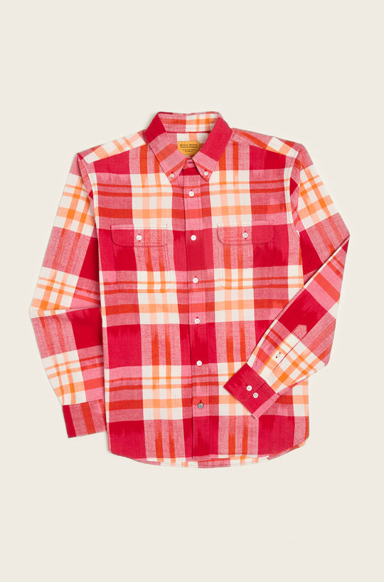 No128 Twin Flap Pocket Button Down Collar Shirt