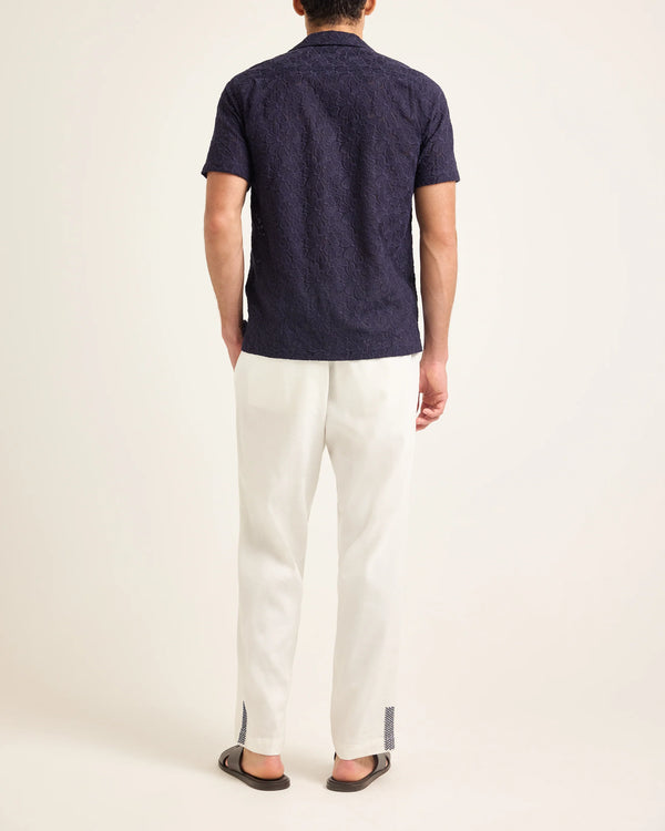 Maitan Broderie Anglaise Plant Shirt