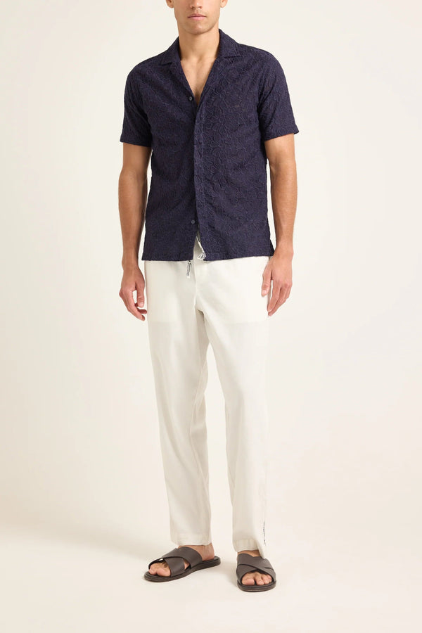 Maitan Broderie Anglaise Plant Shirt