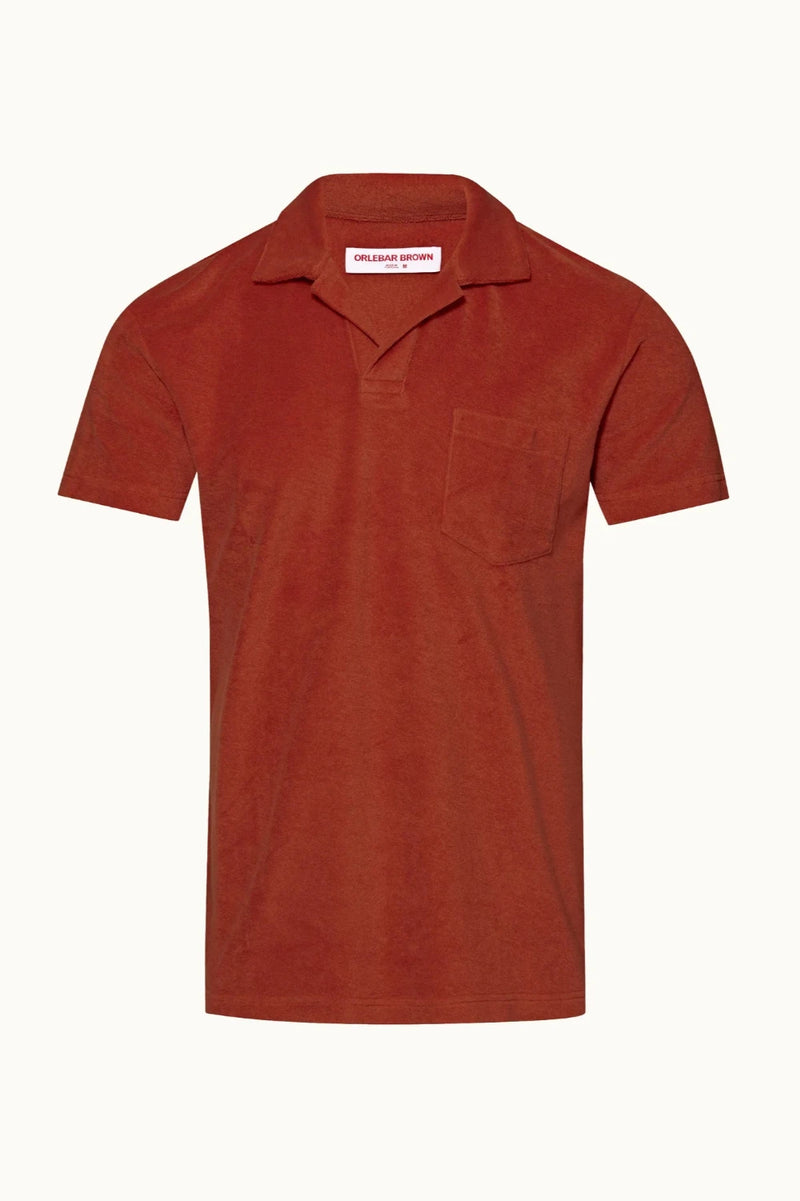 Terry Toweling Polo Canela