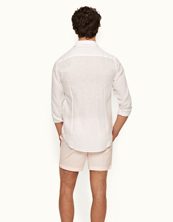 Giles Linen CLS II Shirt White