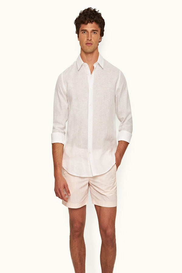 Giles Linen CLS II Shirt White