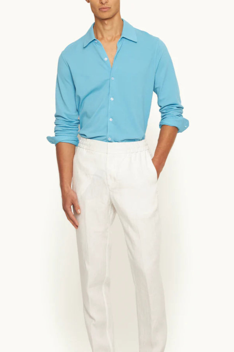 Giles Pique California Blue