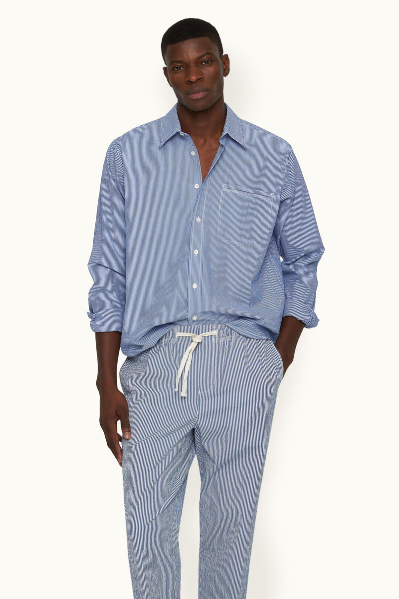 Justin Chambray Light Bergamo Blue