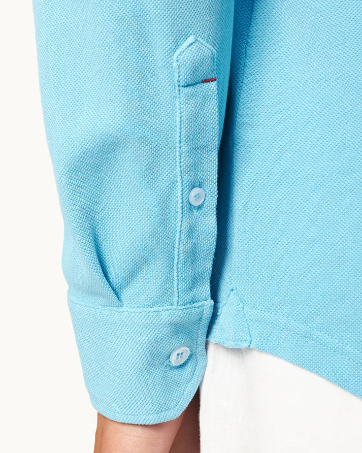 Giles Pique California Blue
