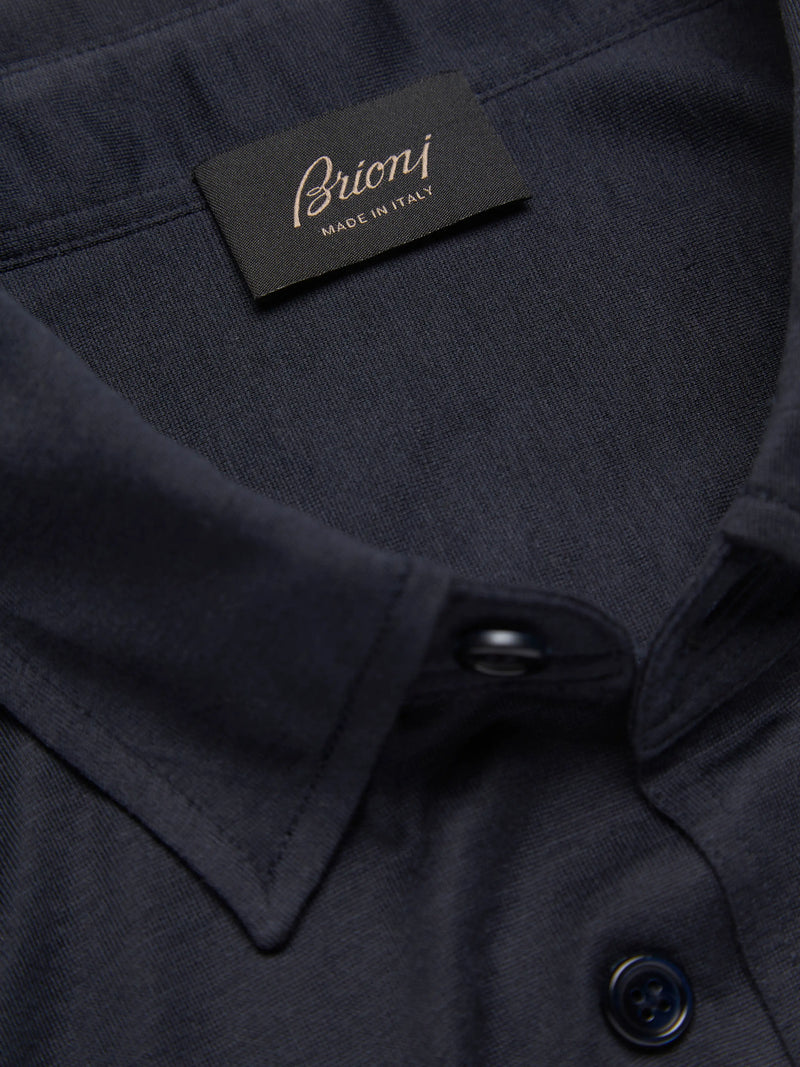 Shirt Sus Cotton Gassed Navy