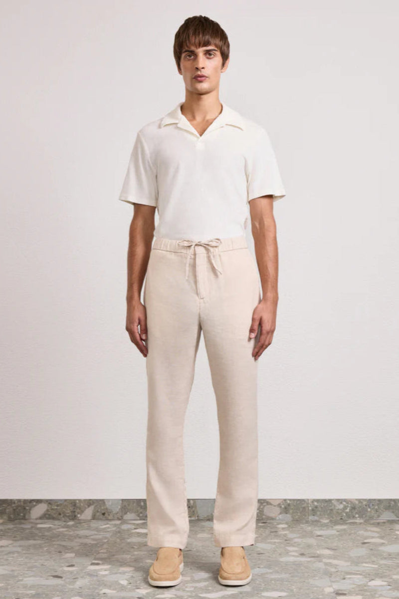 Oscar Linen Chinos Sand