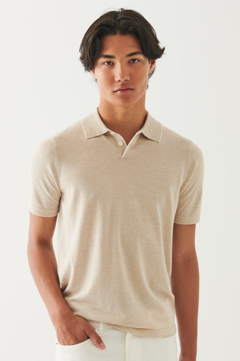 SS Cotton Cupro Tipped Polo