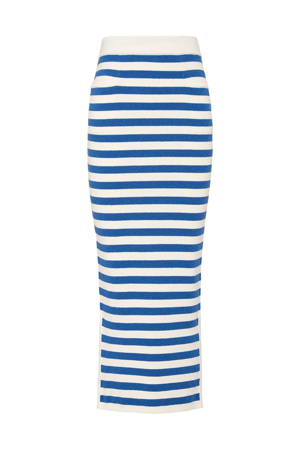 Ari Skirt Blue Stripe
