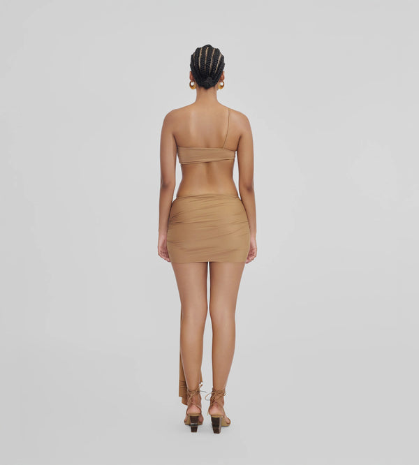 Pestagua Skirt Bronze Brown