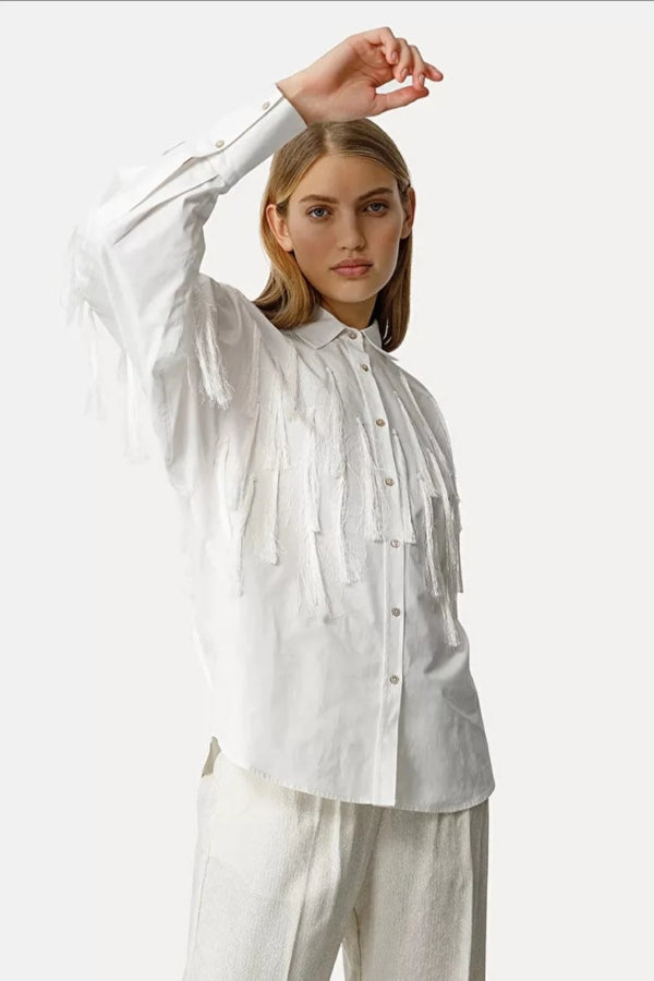 Plumes de L'Hiver Popline Shirt