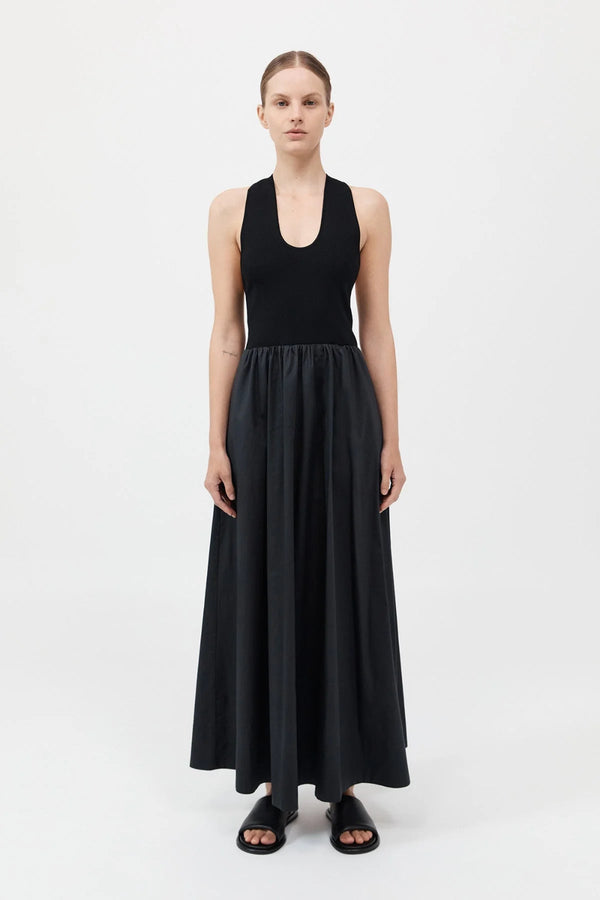 Plunge Neck Dress