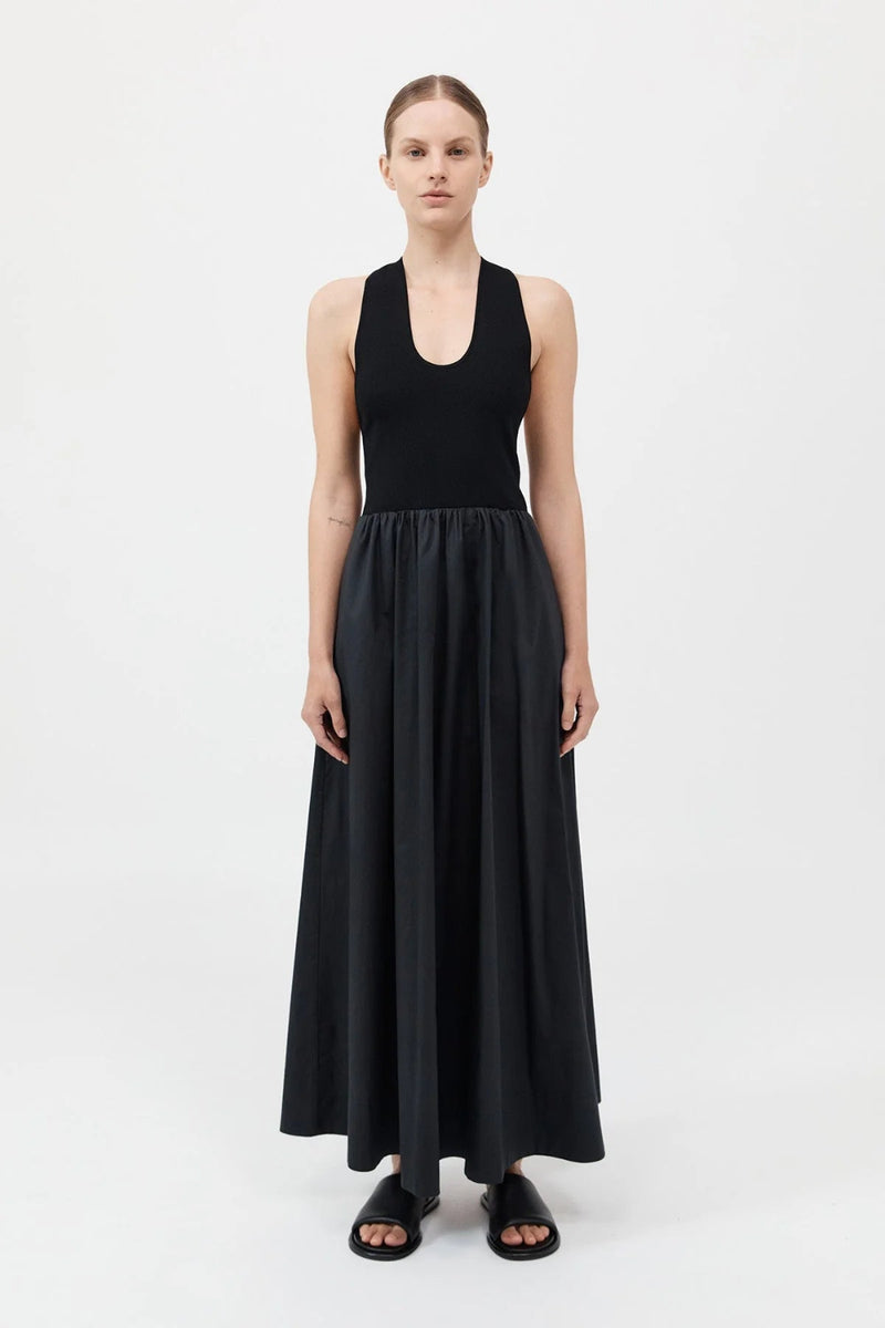 Plunge Neck Dress