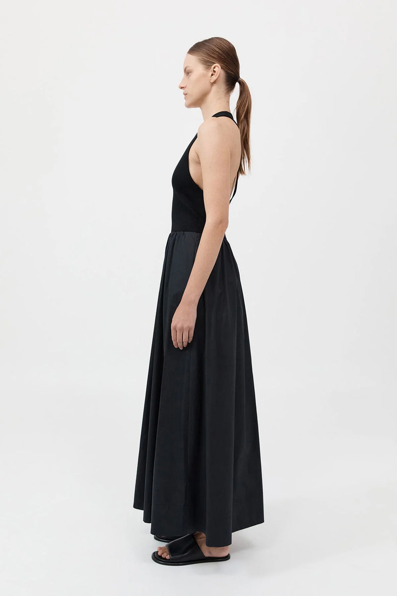 Plunge Neck Dress